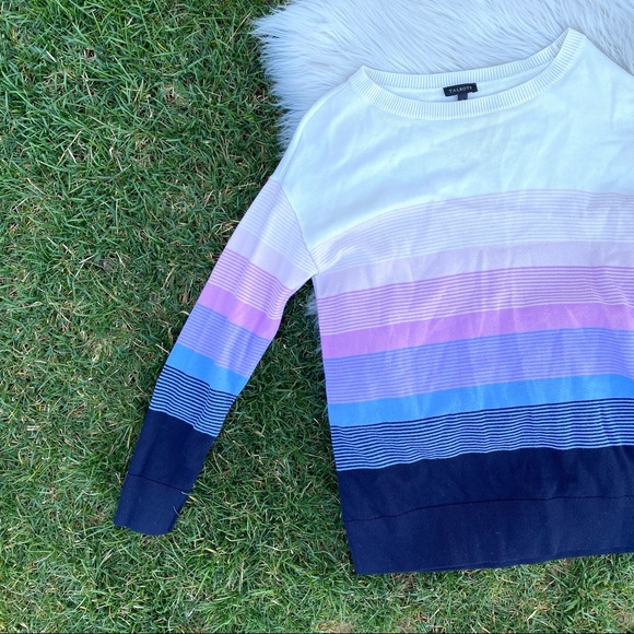 Talbots Sweaters - Talbots colorblock crewneck sweater small